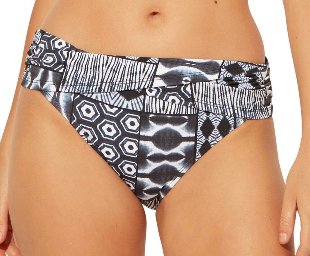 Bleu Rod Beattie Island Time Sarong Hipster Bikini Bottom 12 NWT